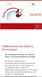 Mobile Screenshot of elektro-entstrasser.at